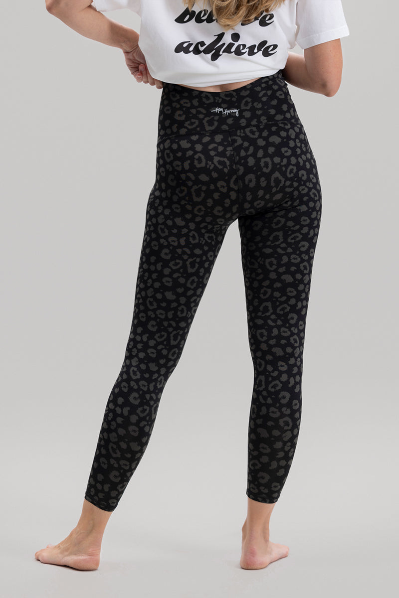 Maternity Leggings LEO Black | Hey Honey Yoga & Active Wear