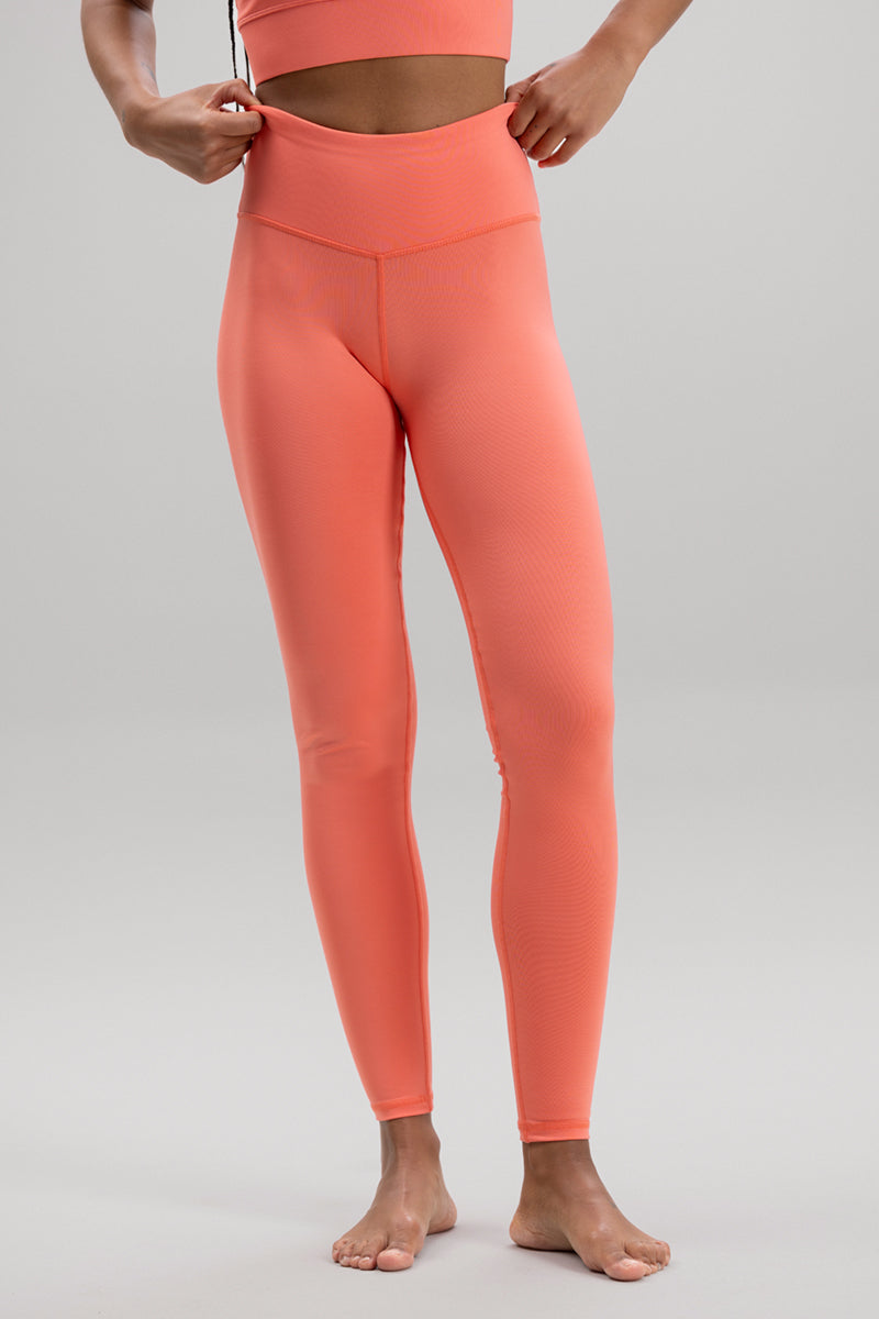 Cropped Leggings Peach | Hey Honey & Active Wear
