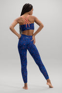 Criss-Cross Bra Flower Daze | Hey Honey Yoga & Active Wear