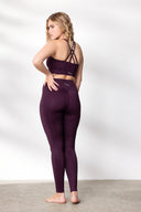 Leggings Wine | Hey Honey Yoga & Active Wear
