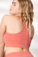 Racerback Bra Sun Salutation | Hey Honey Yoga & Active Wear