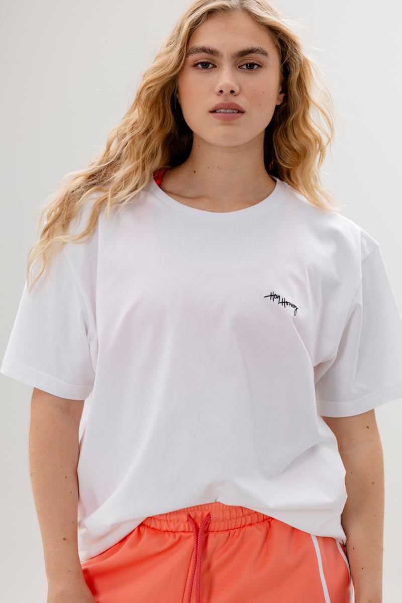 Shirt DREAM White | Hey Honey Yoga & Active Wear