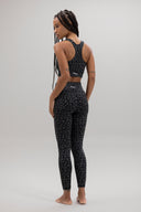Leggings Cropped Leo Black | Hey Honey Yoga & Active Wear