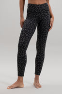Leggings Cropped Leo Black | Hey Honey Yoga & Active Wear