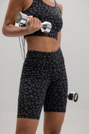 Biker LEO Black | Hey Honey Yoga & Active Wear