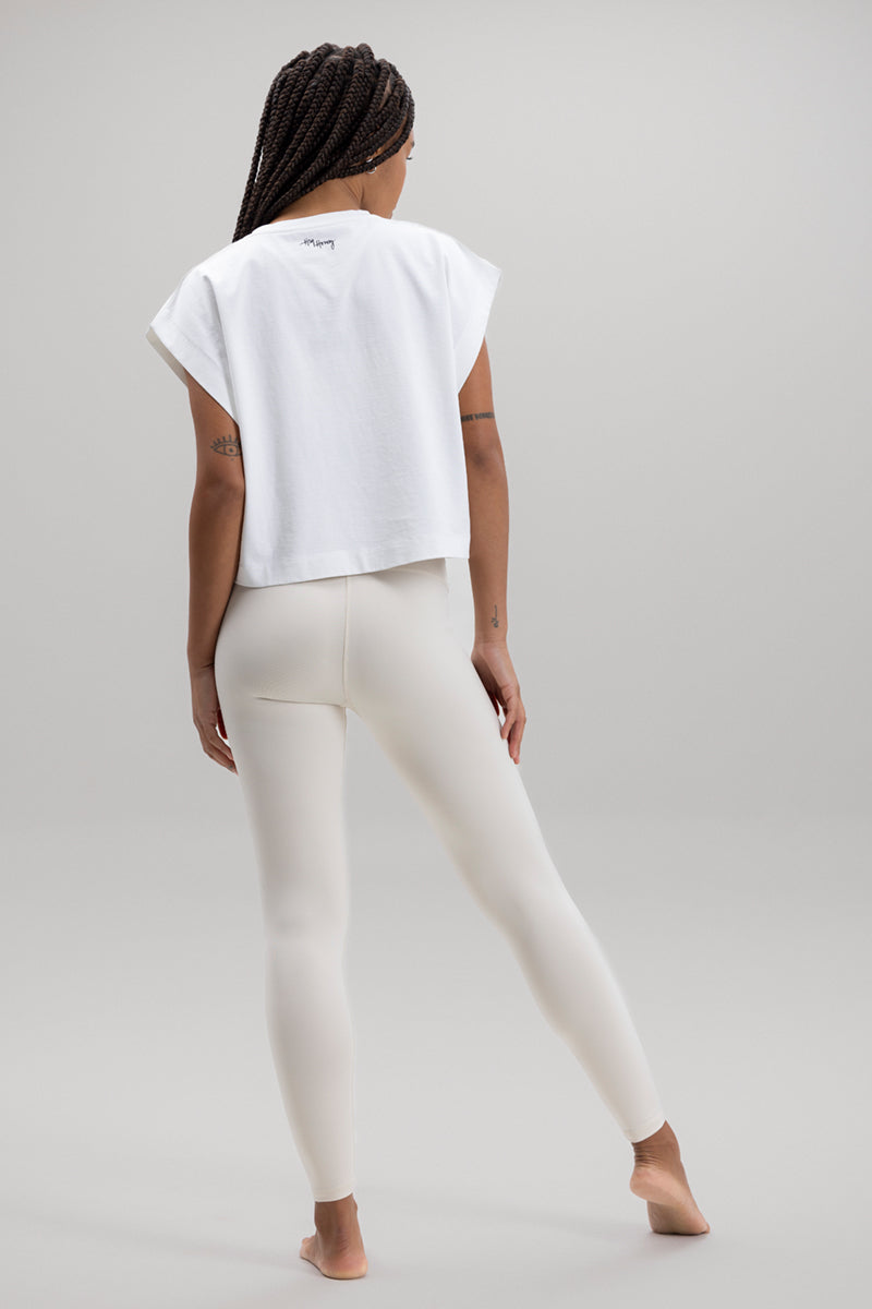 Cropped Shirt DAYANDNIGHT | Hey Honey Yoga & Active Wear