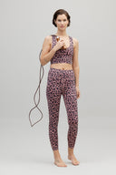 Leggings Cropped Leo Rose | Hey Honey Yoga & Active Wear