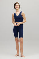 Biker Ribbed Blue Depth | Hey Honey & Active Wear