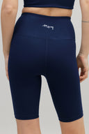 Biker Ribbed Blue Depth | Hey Honey & Active Wear