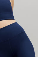 Biker Ribbed Blue Depth | Hey Honey & Active Wear