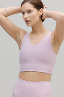 Bustier Ribbed Dawn Pink | Hey Honey & Active Wear