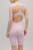 Jumpsuit Ribbed Dawn Pink | Hey Honey & Active Wear