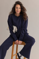 Cozy Sweat Pants Baritone Blue | Hey Honey & Active Wear