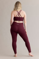 Maternity Leggings Always Dressed Italian Plum | Hey Honey & Active Wear