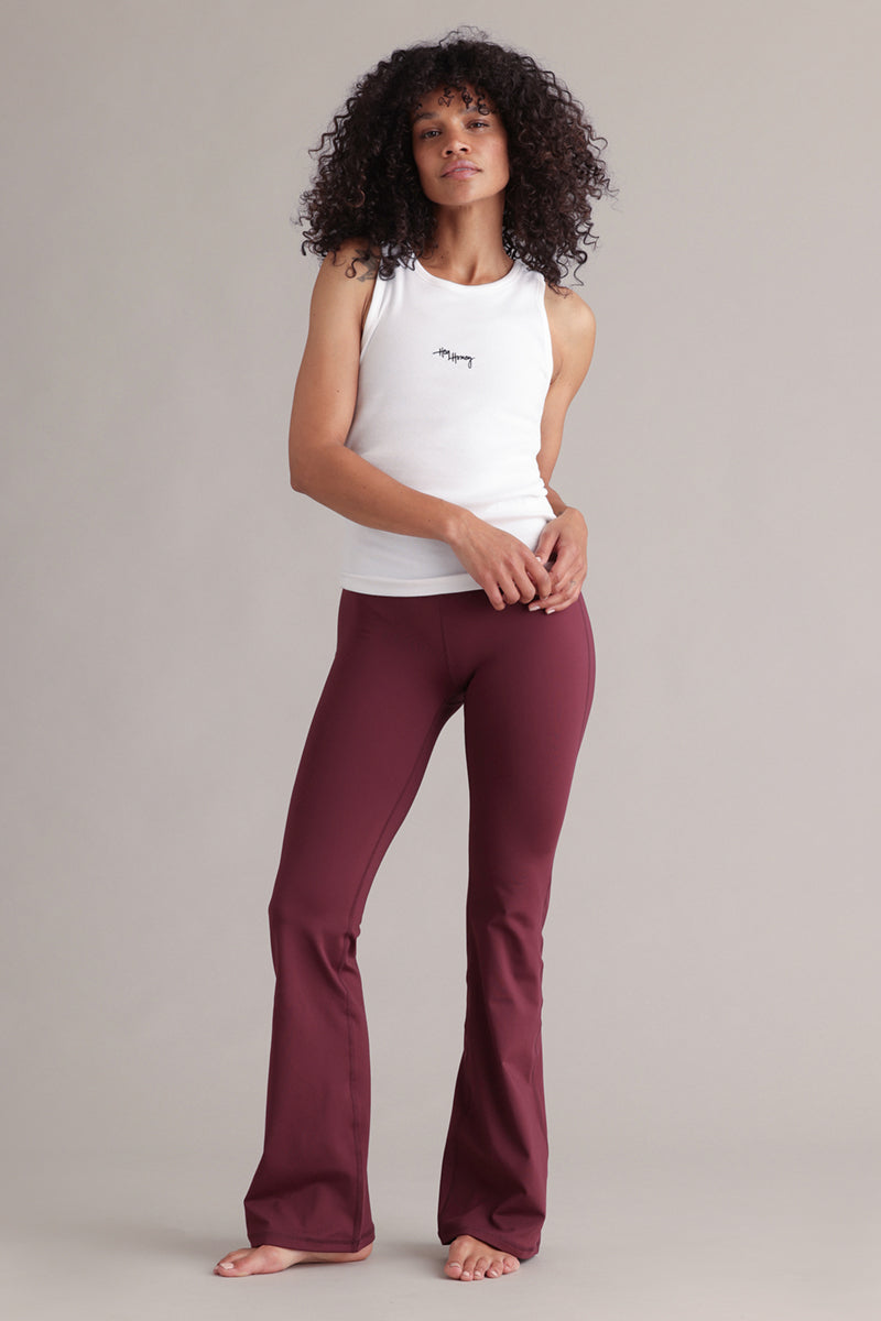 Rib Tank White | Hey Honey & Active Wear