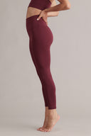 Leggings Cropped Always Dressed Italian Plum | Hey Honey & Active Wear
