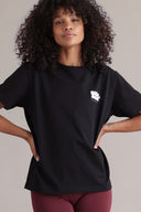 T-Shirt Moon Black | Hey Honey & Active Wear