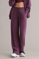 Lux Trackpants Italian Plum | Hey Honey & Active Wear