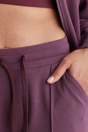 Lux Trackpants Italian Plum | Hey Honey & Active Wear