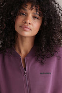Lux Bomber Jacket Italian Plum | Hey Honey & Active Wear