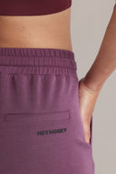 Lux Trackpants Italian Plum | Hey Honey & Active Wear