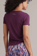 Active T-Shirt Italian Plum | Hey Honey & Active Wear