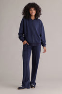 Lux Bomber Jacket Baritone Blue | Hey Honey & Active Wear
