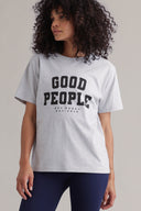T-Shirt Good People Grey Melange | Hey Honey & Active Wear