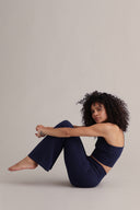 Leggings Flared Always Dressed Baritone Blue | Hey Honey & Active Wear