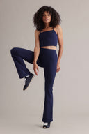 Leggings Flared Always Dressed Baritone Blue | Hey Honey & Active Wear