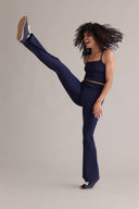 Leggings Flared Always Dressed Baritone Blue | Hey Honey & Active Wear