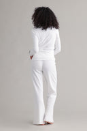 Longsleeve Pointelle White | Hey Honey & Active Wear