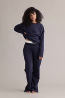 Cozy Sweat Pants Baritone Blue | Hey Honey & Active Wear