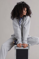 Cozy Sweat Grey Melange Set | Hey Honey & Active Wear