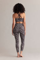 Criss-Cross Bra Leo Shadow | Hey Honey & Active Wear