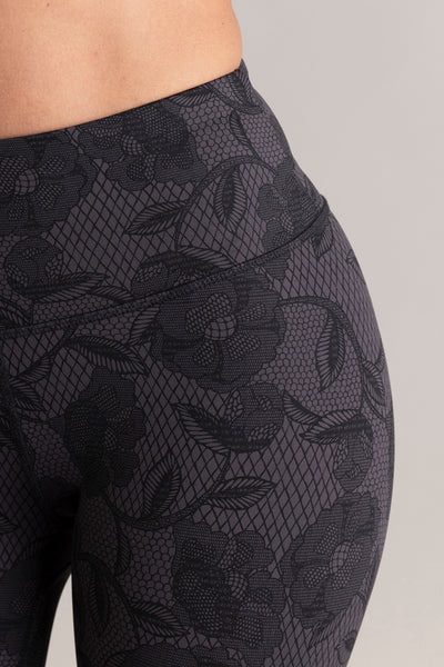 Leggings Cropped Dark Lace | Hey Honey
