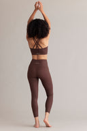 Leggings Cropped Always Dressed Soft Brown | Hey Honey & Active Wear