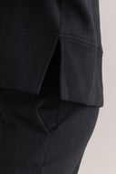 Cozy Hoodie Long Cuffs Black | Hey Honey & Active Wear