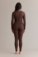 Leggings Always Dressed Soft Brown | Hey Honey & Active Wear