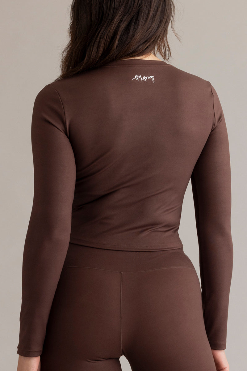 Longsleeve Cropped Always Dressed Shopping Bag | Hey Honey & Active Wear