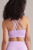 Criss-Cross Bra Lilac Breeze | Hey Honey & Active Wear