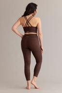 Leggings Cropped Always Dressed Soft Brown | Hey Honey & Active Wear