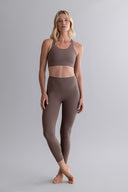 Criss-Cross Bra Cotton Touch Taupe