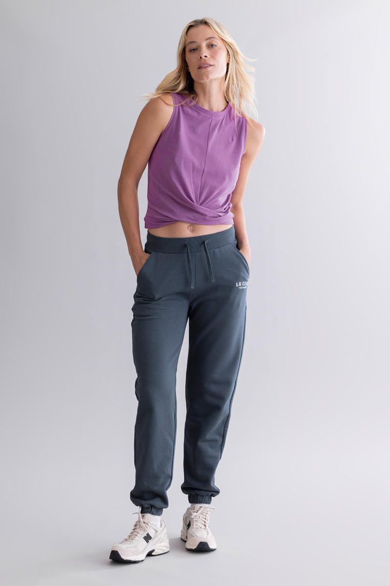 Cropped Top Striking Purple