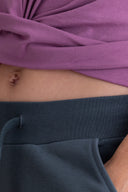 Cropped Top Striking Purple | Hey Honey & Active Wear