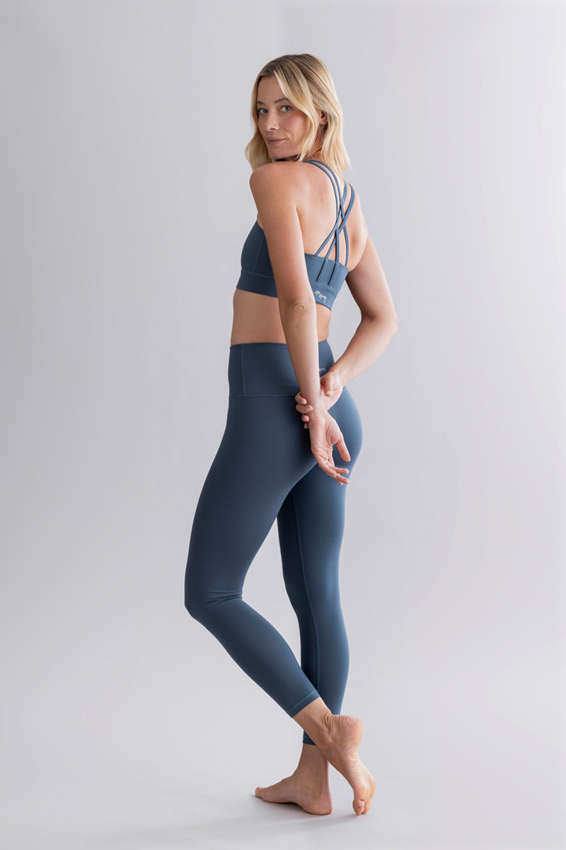 Leggings Cropped Cotton Touch Teal | Hey Honey