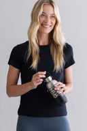 Active T-Shirt Black | Hey Honey & Active Wear