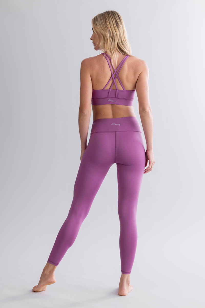 Cropped Leggings Striking Purple