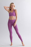 Criss-Cross Bra Striking Purple | Hey Honey & Active Wear