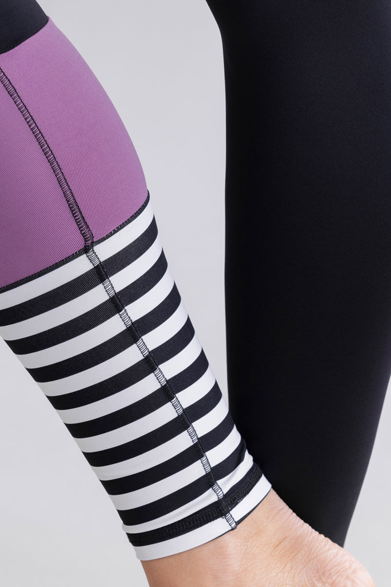 Surf Style Leggings Striking Purple